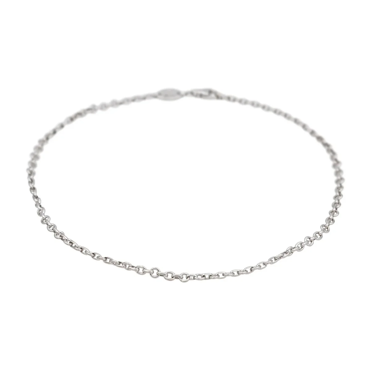 Chaumet Collier Chaîne Or blanc – Image 9