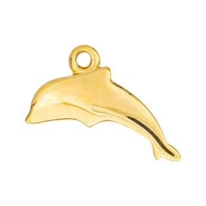 Dodo pomellato Pendentif Dauphin Or jaune
