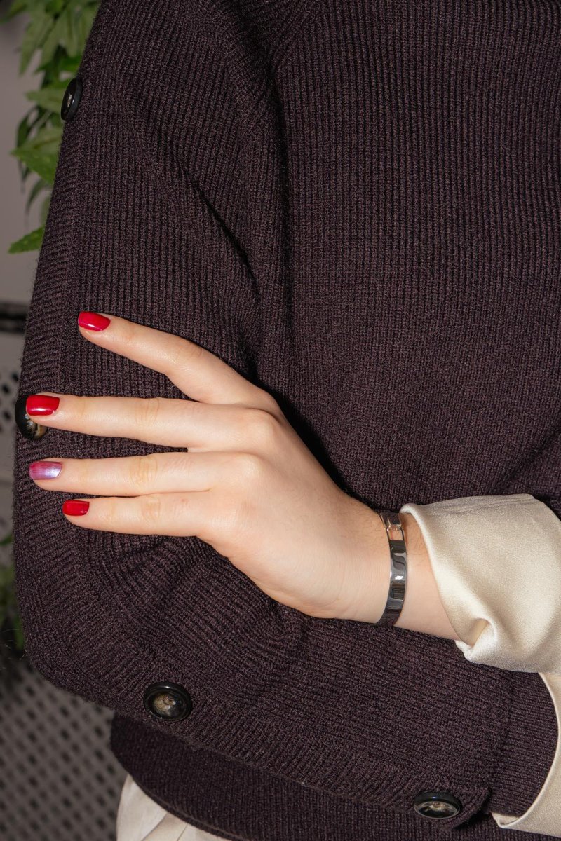 Dinh van Bracelet Jonc Serrure Argent – Image 3