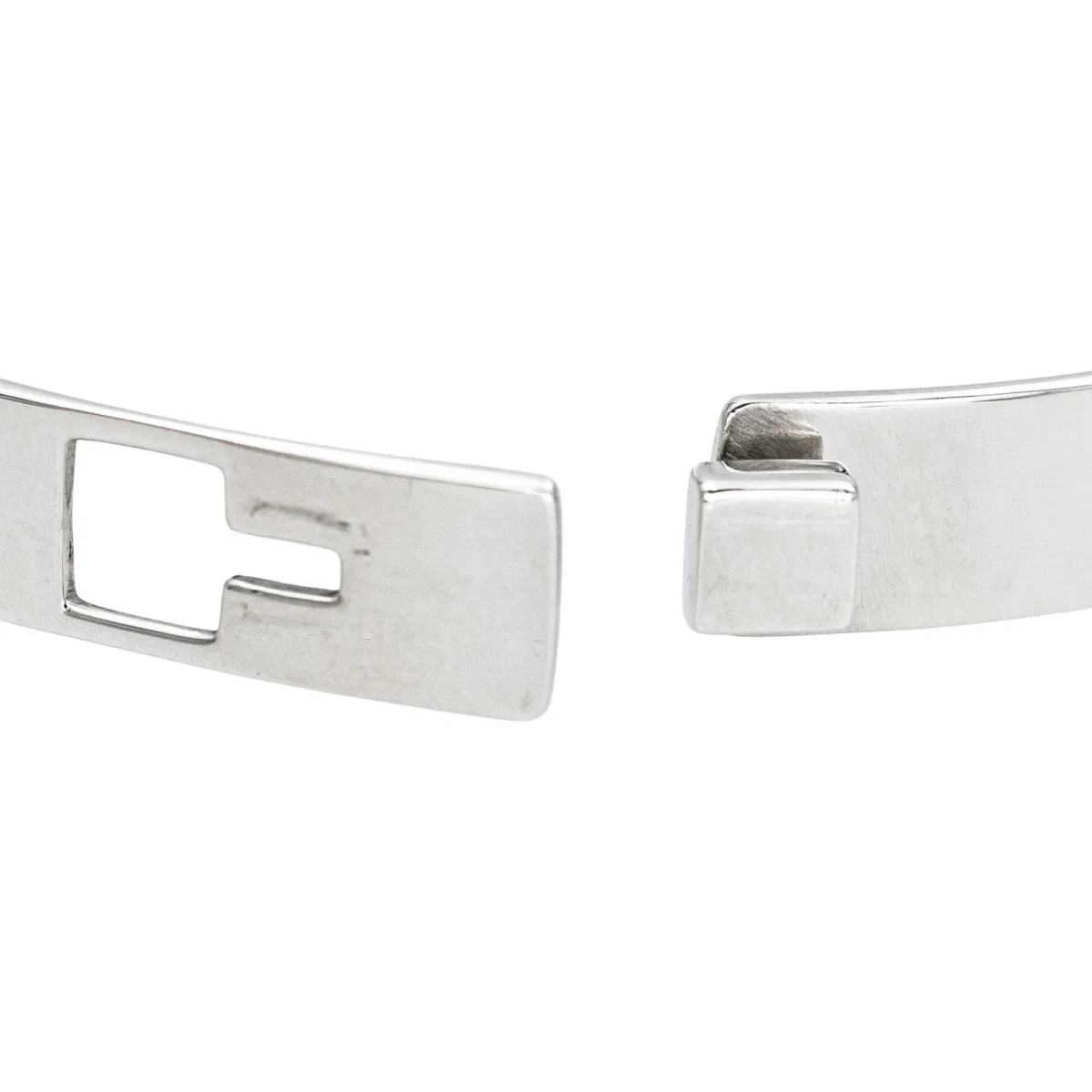 Dinh van Bracelet Jonc Serrure Argent – Image 5