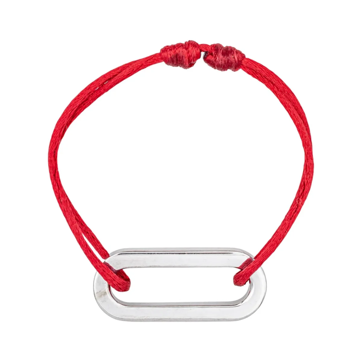 Dinh van Bracelet Cordon Maillon Argent – Image 2