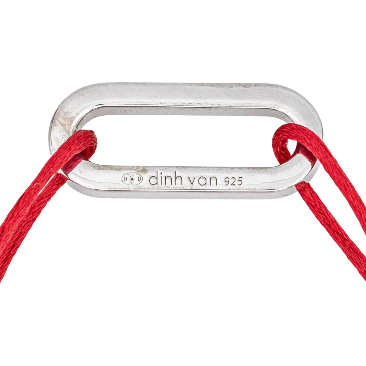 Dinh van Bracelet Cordon Maillon Argent – Image 4