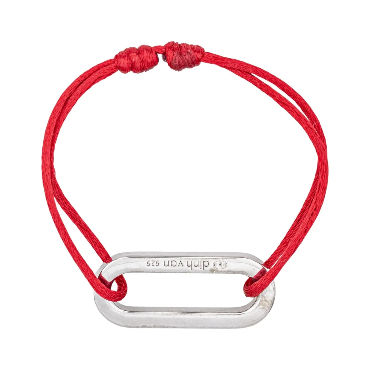 Dinh van Bracelet Cordon Maillon Argent – Image 7