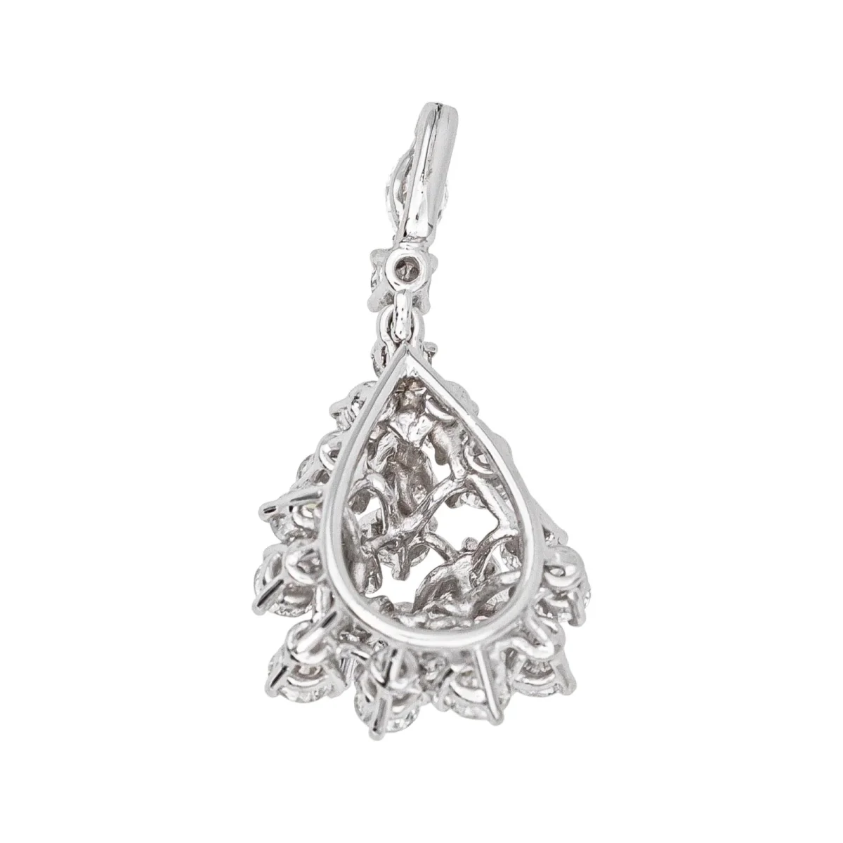 Pendentif Or blanc Diamant – Image 6