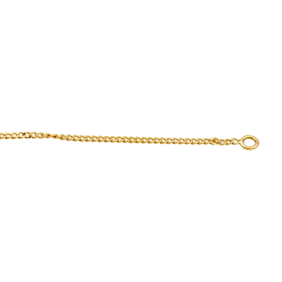 Collier Solitaire Or jaune Diamant – Image 8