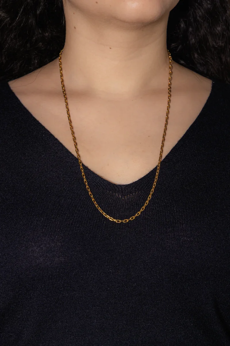 Collier Chaîne Or rose – Image 3