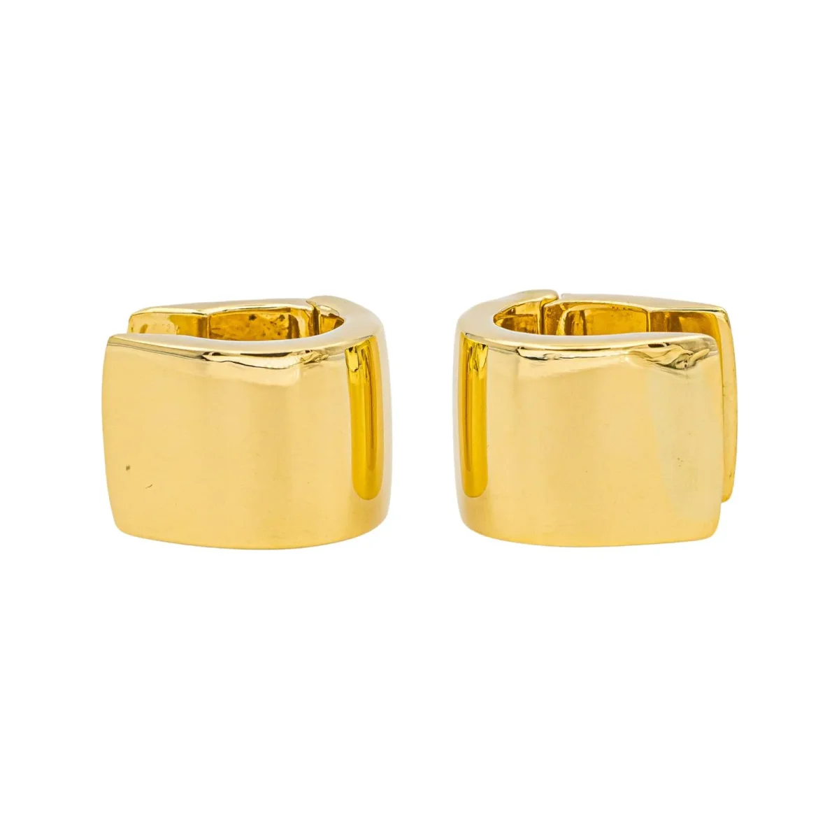 Boucles d'oreilles Créoles Or jaune – Image 5