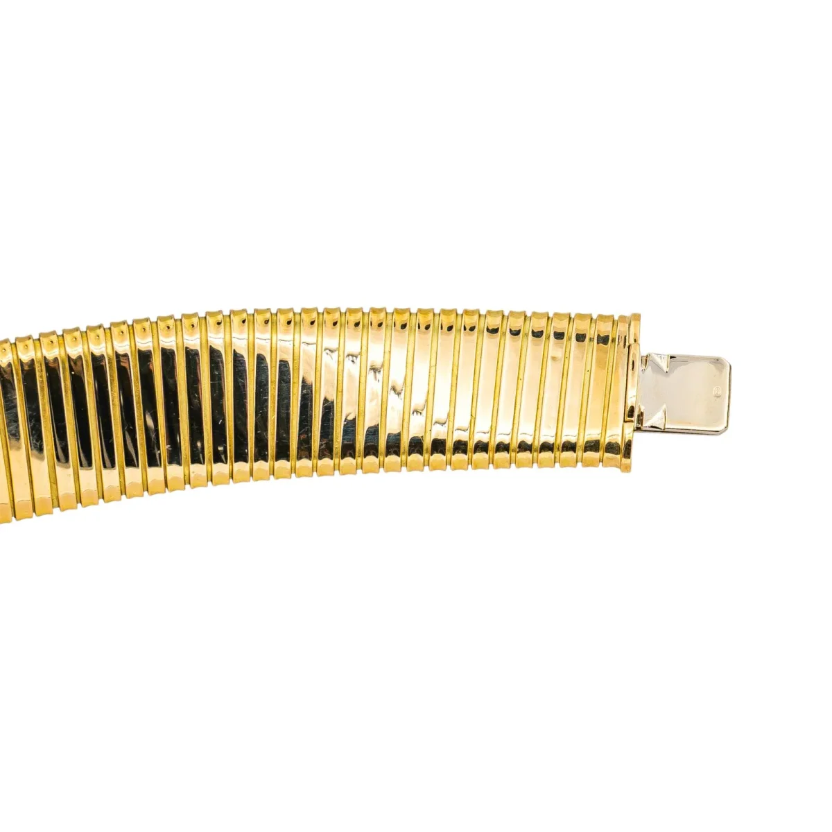 Weingrill Collier Tubogas Or jaune Diamant – Image 7