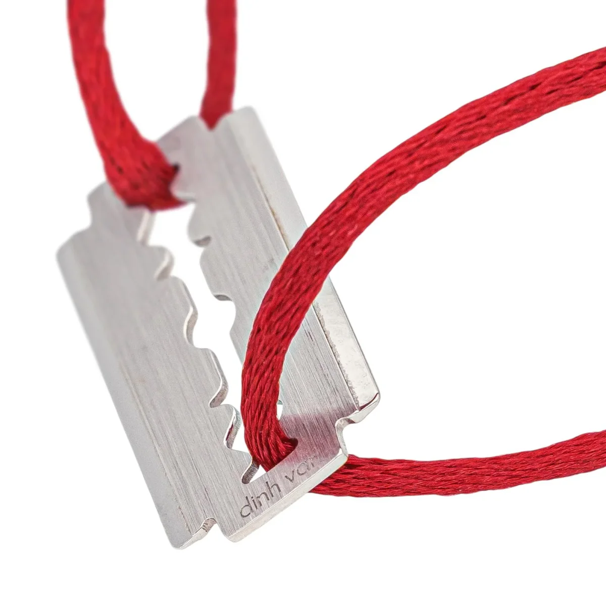 Dinh van Bracelet Cordon Lame de rasoir Or blanc – Image 5