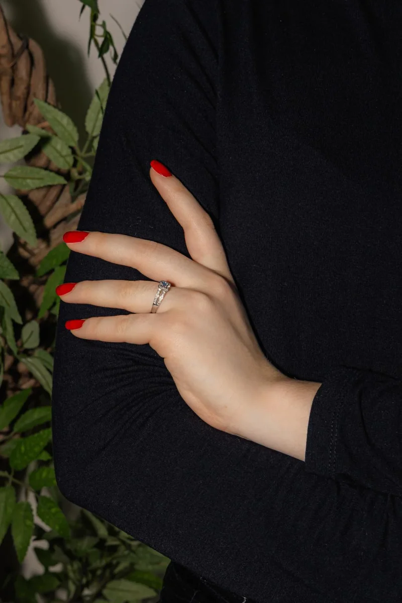 Mauboussin Bague Chance of love Or blanc – Image 3