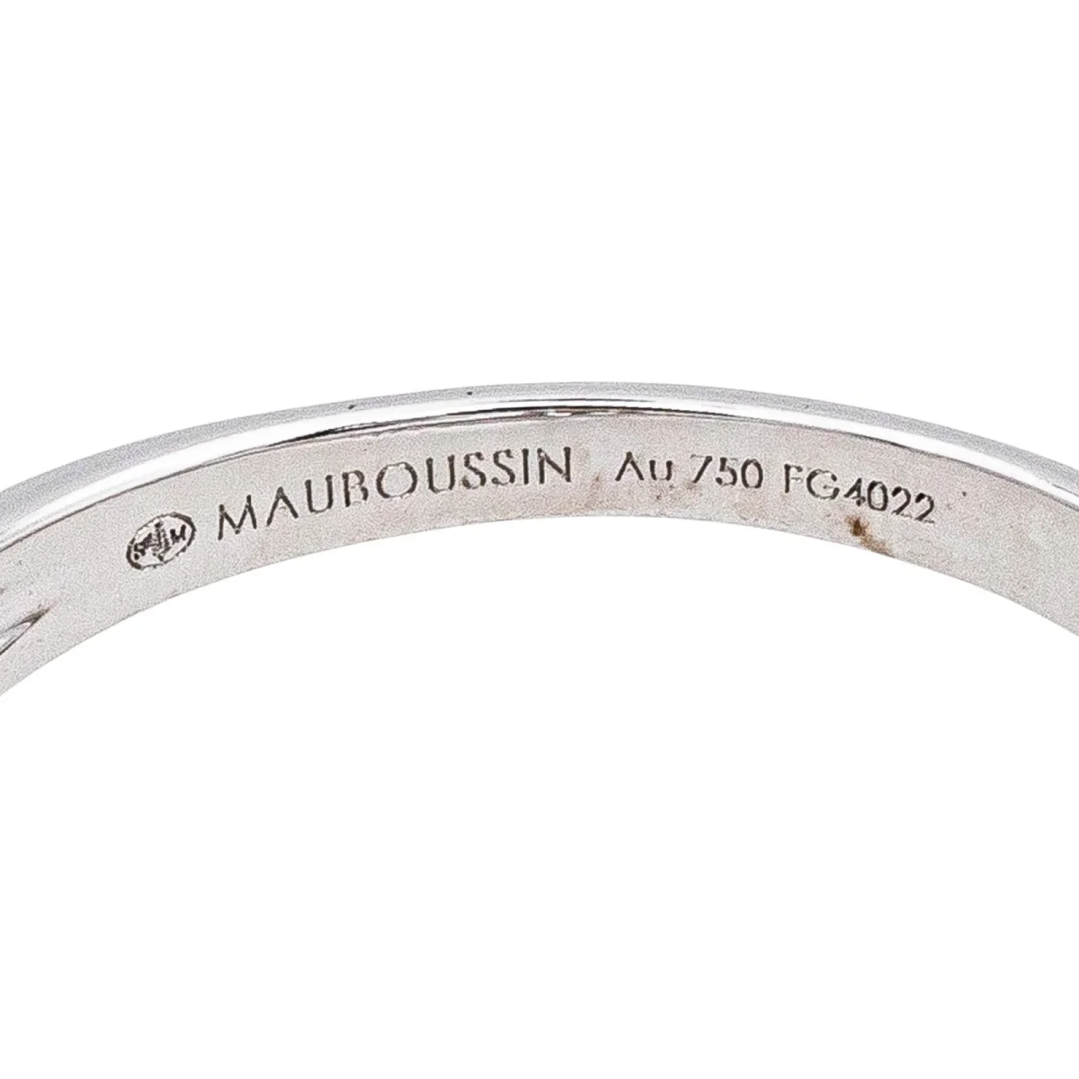 Mauboussin Bague Chance of love Or blanc – Image 7