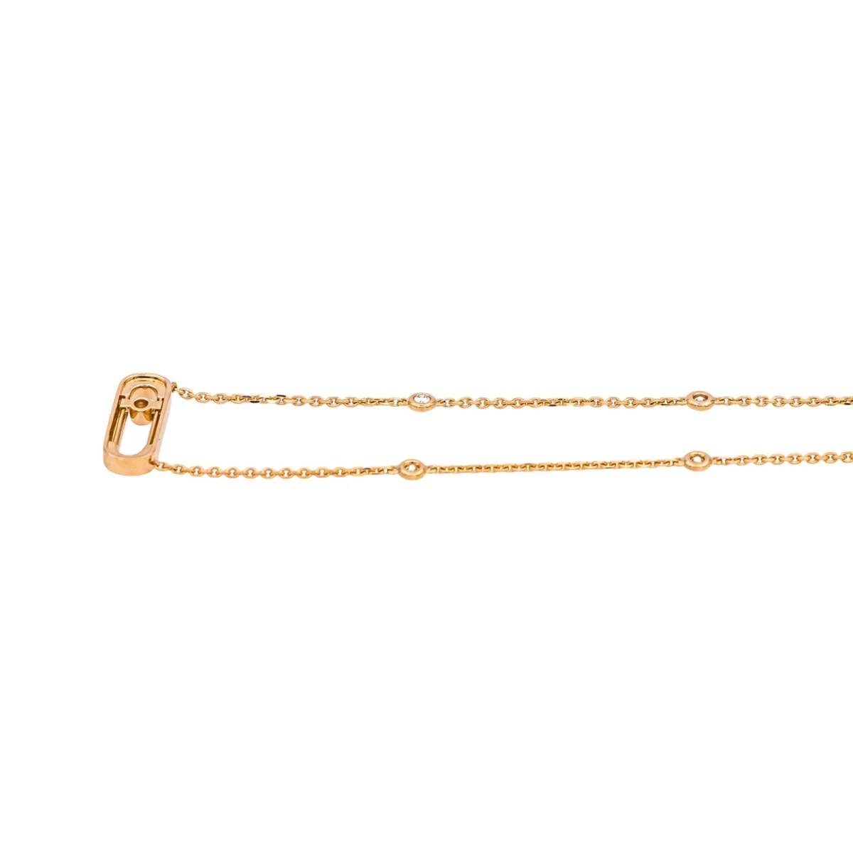 Messika Collier Move uno Or rose Diamant – Image 6