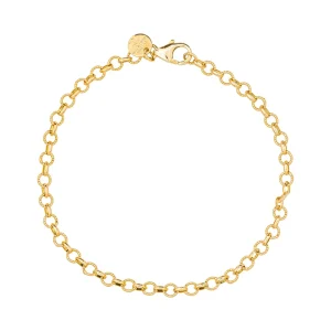 Arthus bertrand Bracelet Maille forçat Or jaune