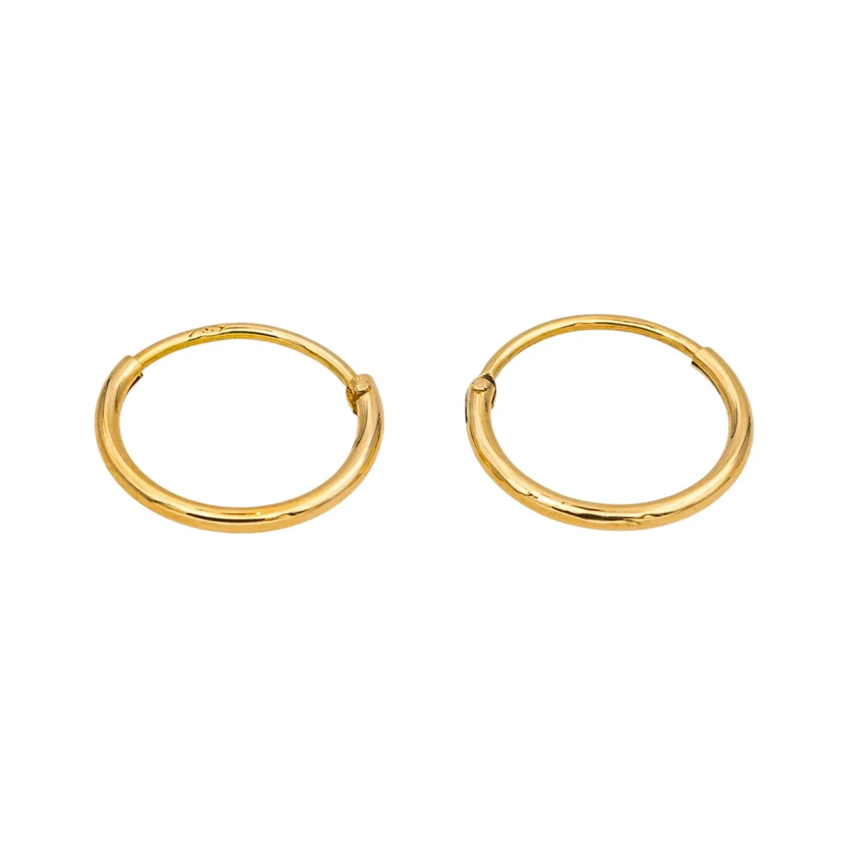 Boucles d'oreilles Créoles Or jaune