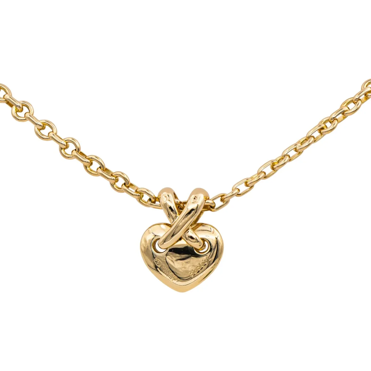 Chaumet Collier Cœur Liens Or jaune Diamant – Image 7