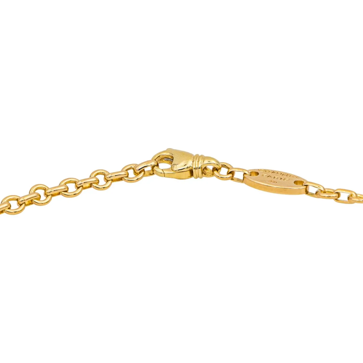 Chaumet Collier Cœur Liens Or jaune Diamant – Image 8