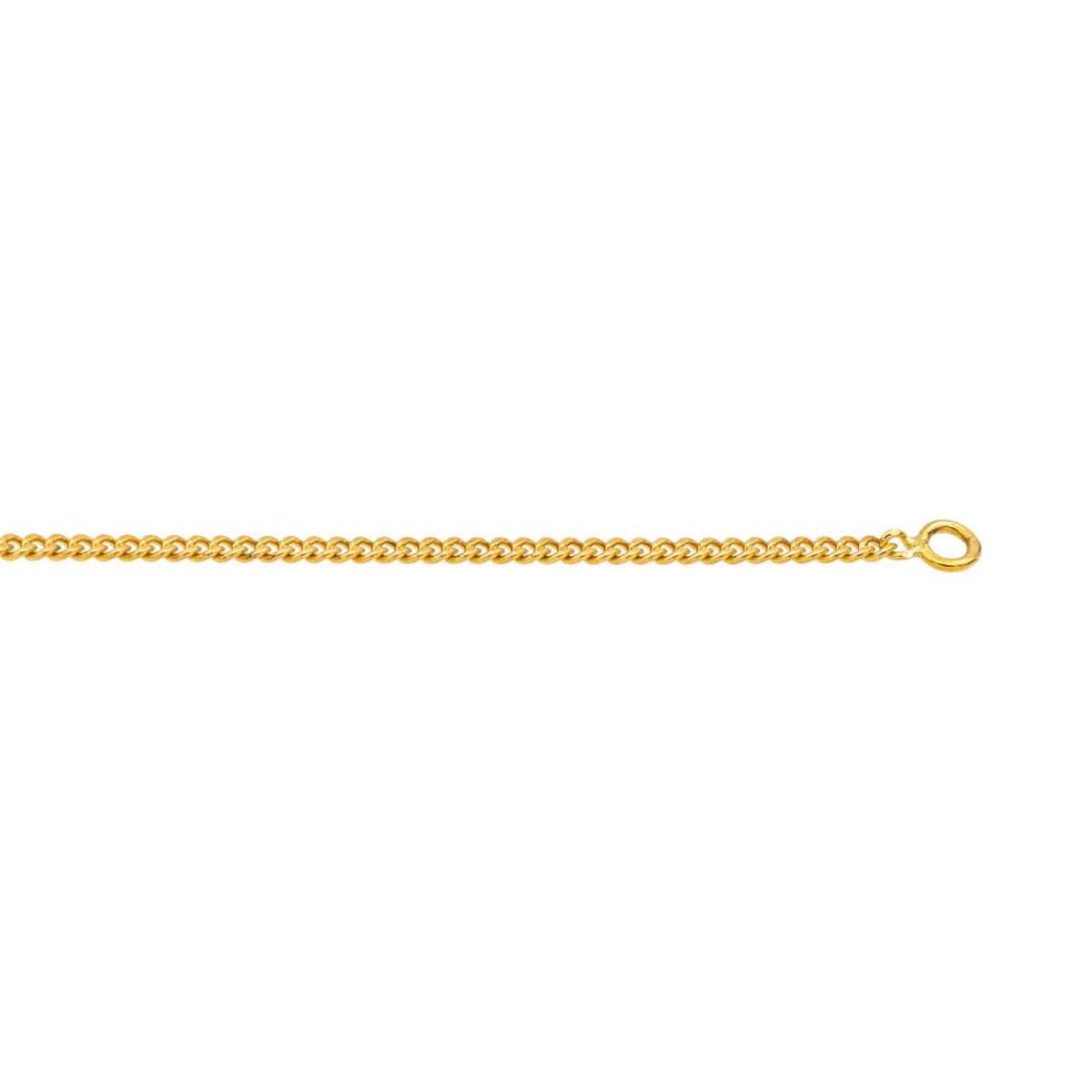 Collier Solitaire Or jaune Diamant – Image 7