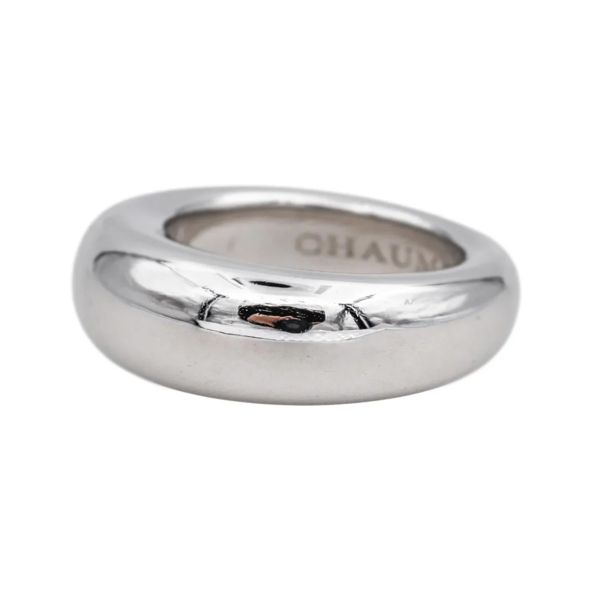 Chaumet Bague Jonc Or blanc – Image 4