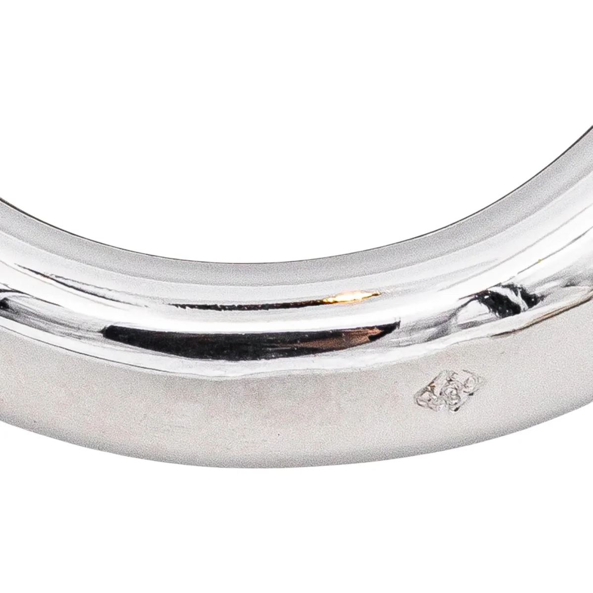 Chaumet Bague Jonc Or blanc – Image 8