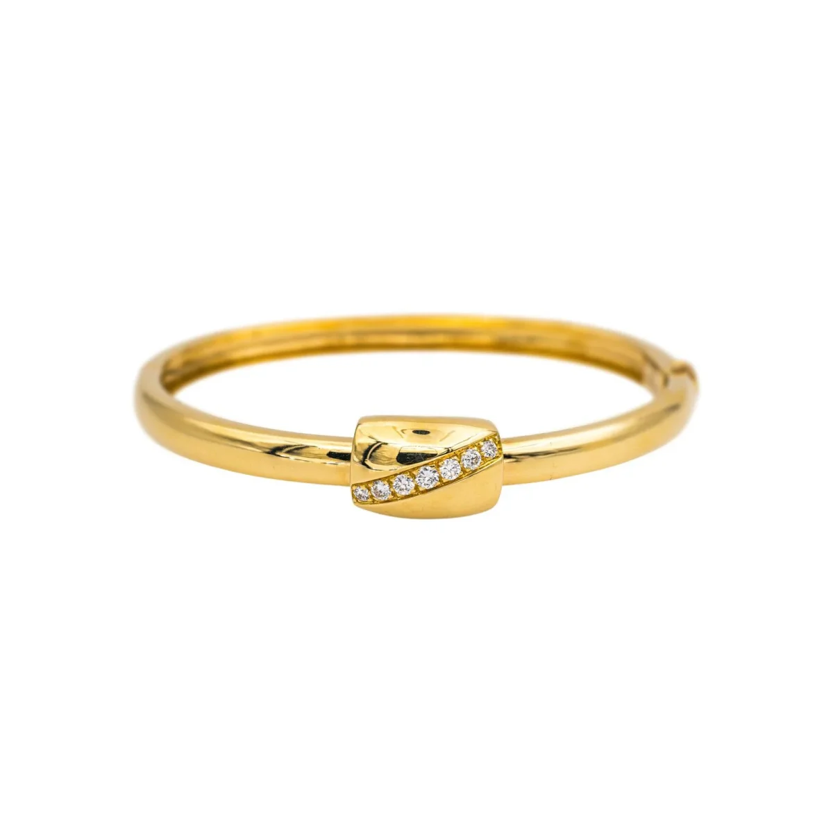 Piaget Bracelet Jonc Or jaune Diamant – Image 2