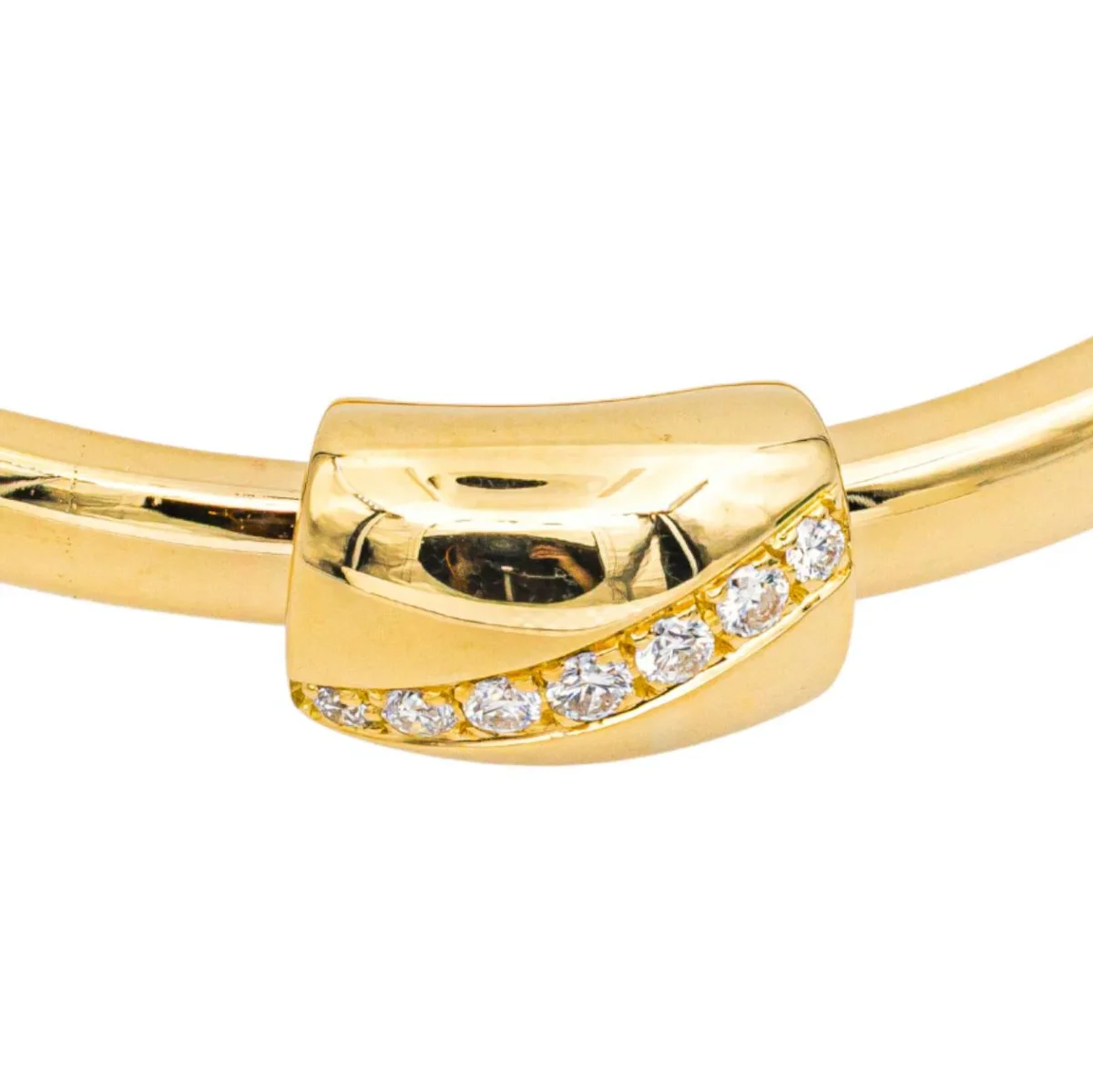 Piaget Bracelet Jonc Or jaune Diamant – Image 6