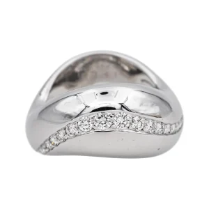 Fred Bague Mouvementée Or blanc Diamant