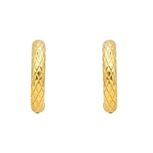 Boucles d'oreilles Créoles Or jaune