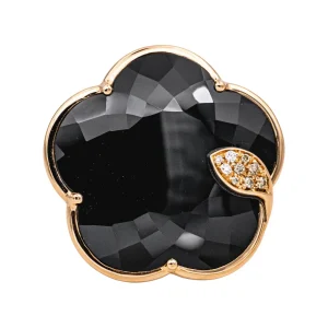 Pasquale bruni Bague Or rose Onyx, Diamant