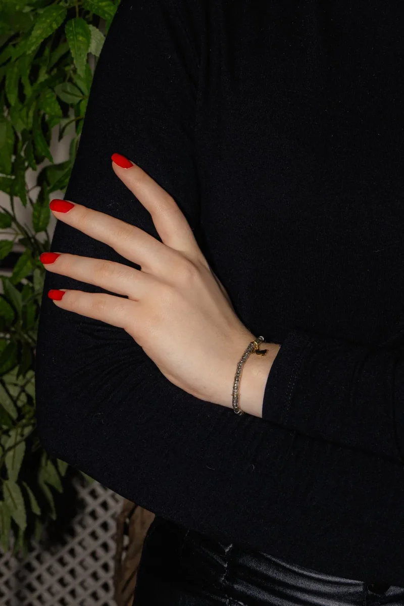 Dodo pomellato Bracelet Argent, Or jaune – Image 3