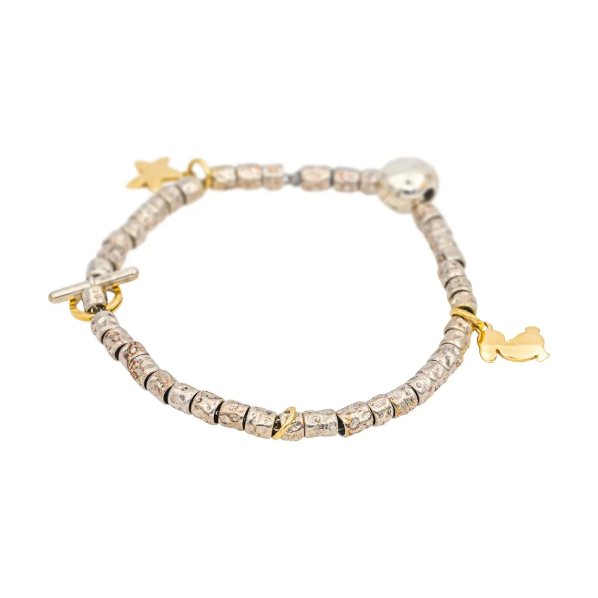 Dodo pomellato Bracelet Argent, Or jaune – Image 5