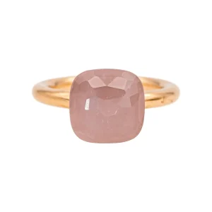 Pomellato Bague Nudo Or rose Quartz