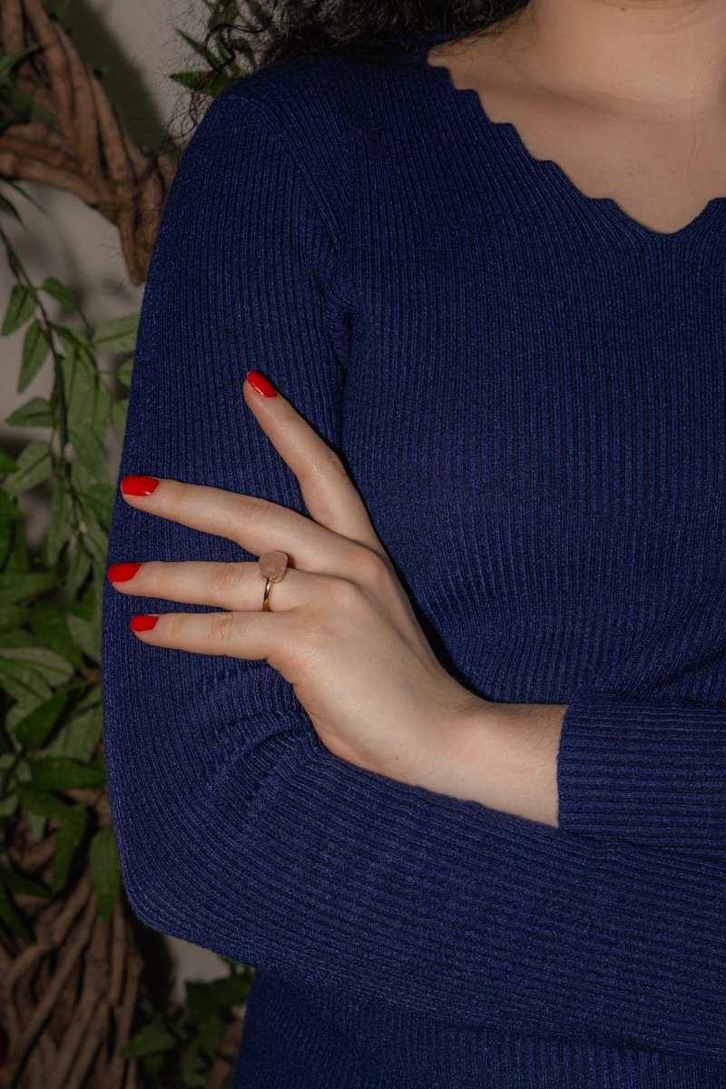 Pomellato Bague Nudo Or rose Quartz – Image 3