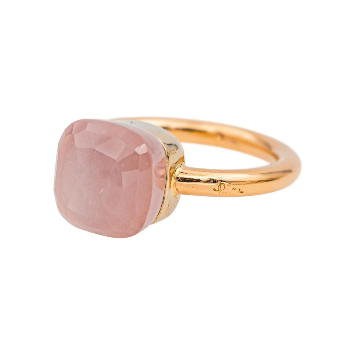 Pomellato Bague Nudo Or rose Quartz – Image 4