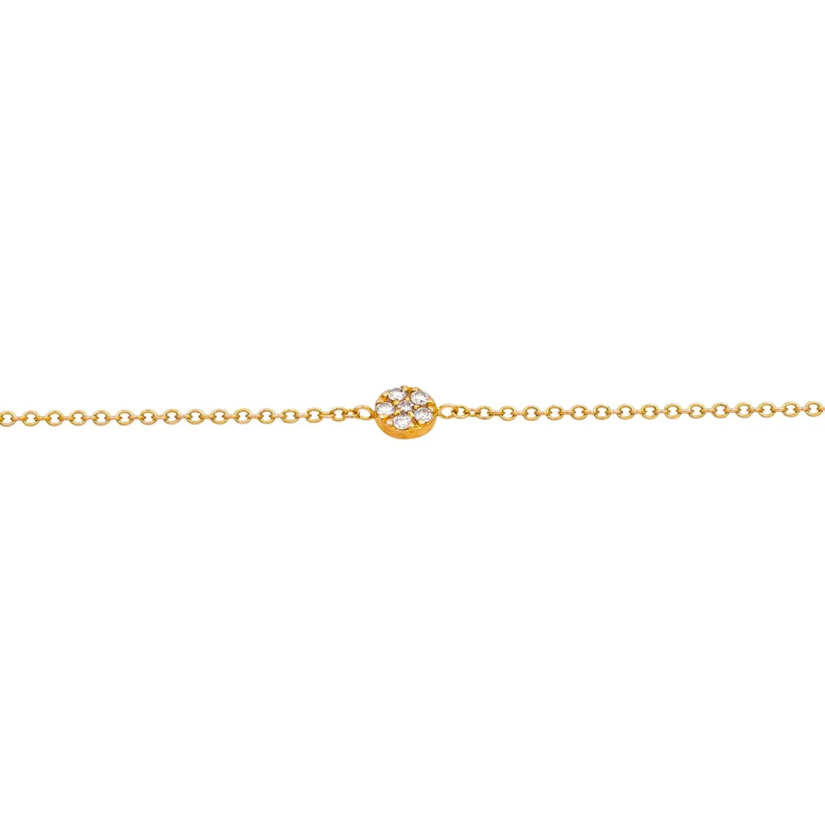 Vanrycke Bracelet Maille forçat Or rose Diamant – Image 5