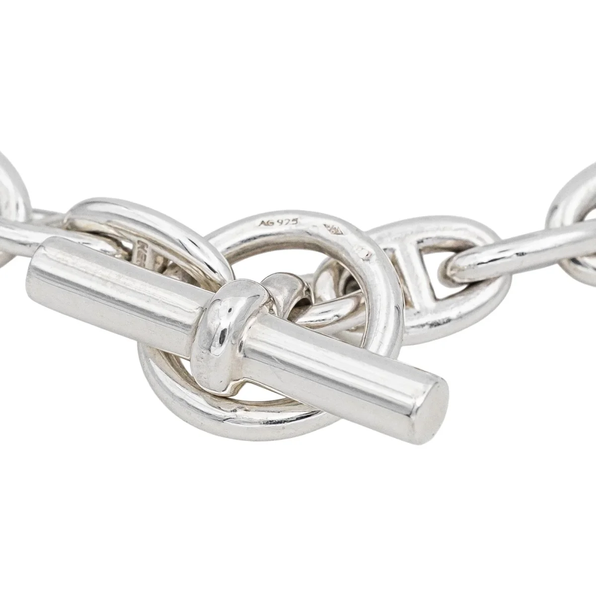 Hermès Bracelet Chaîne d'ancre Argent – Image 8
