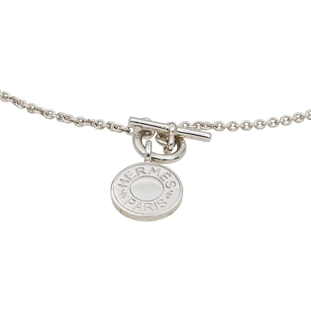 Hermès Collier Clou de selle Argent – Image 7