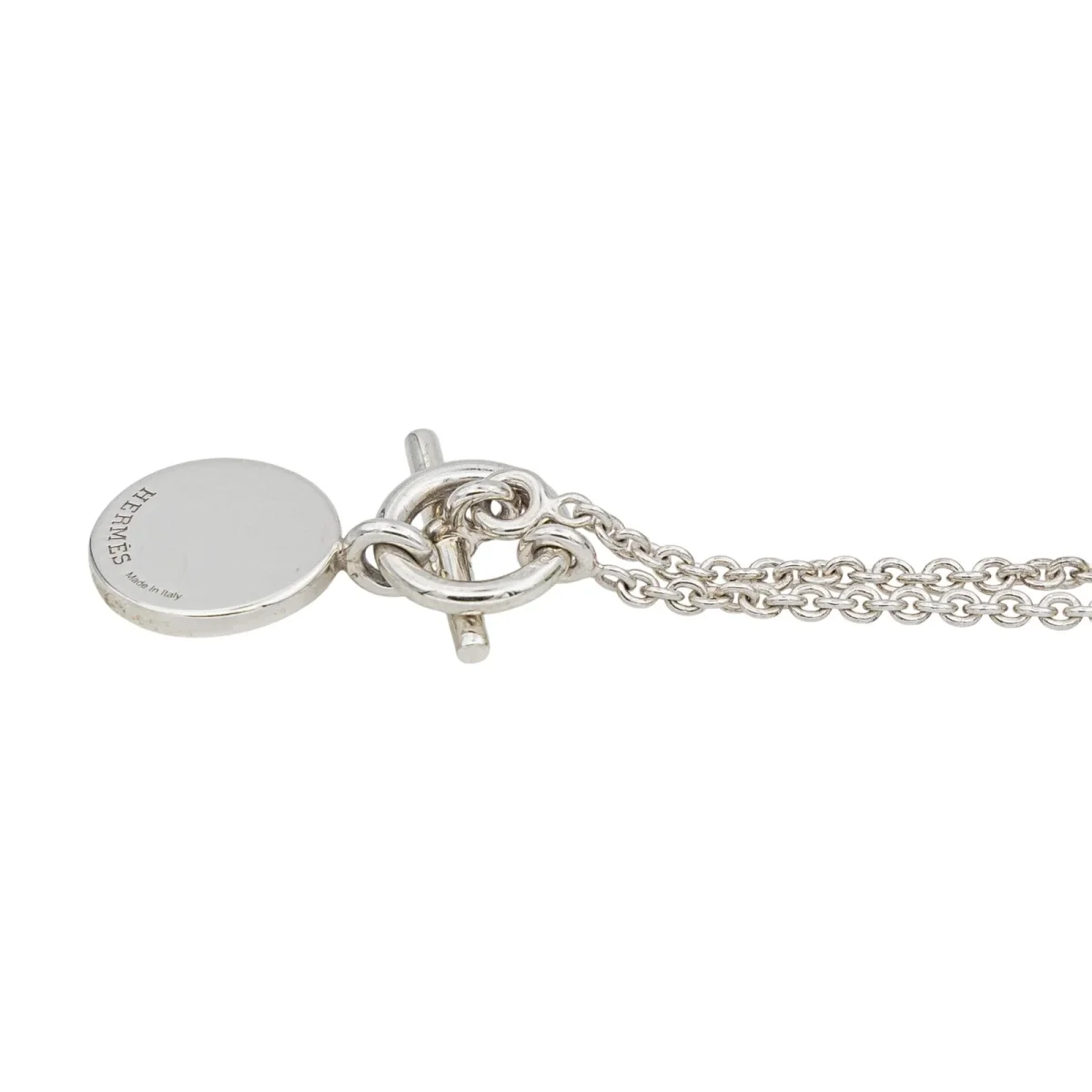 Hermès Collier Clou de selle Argent – Image 9