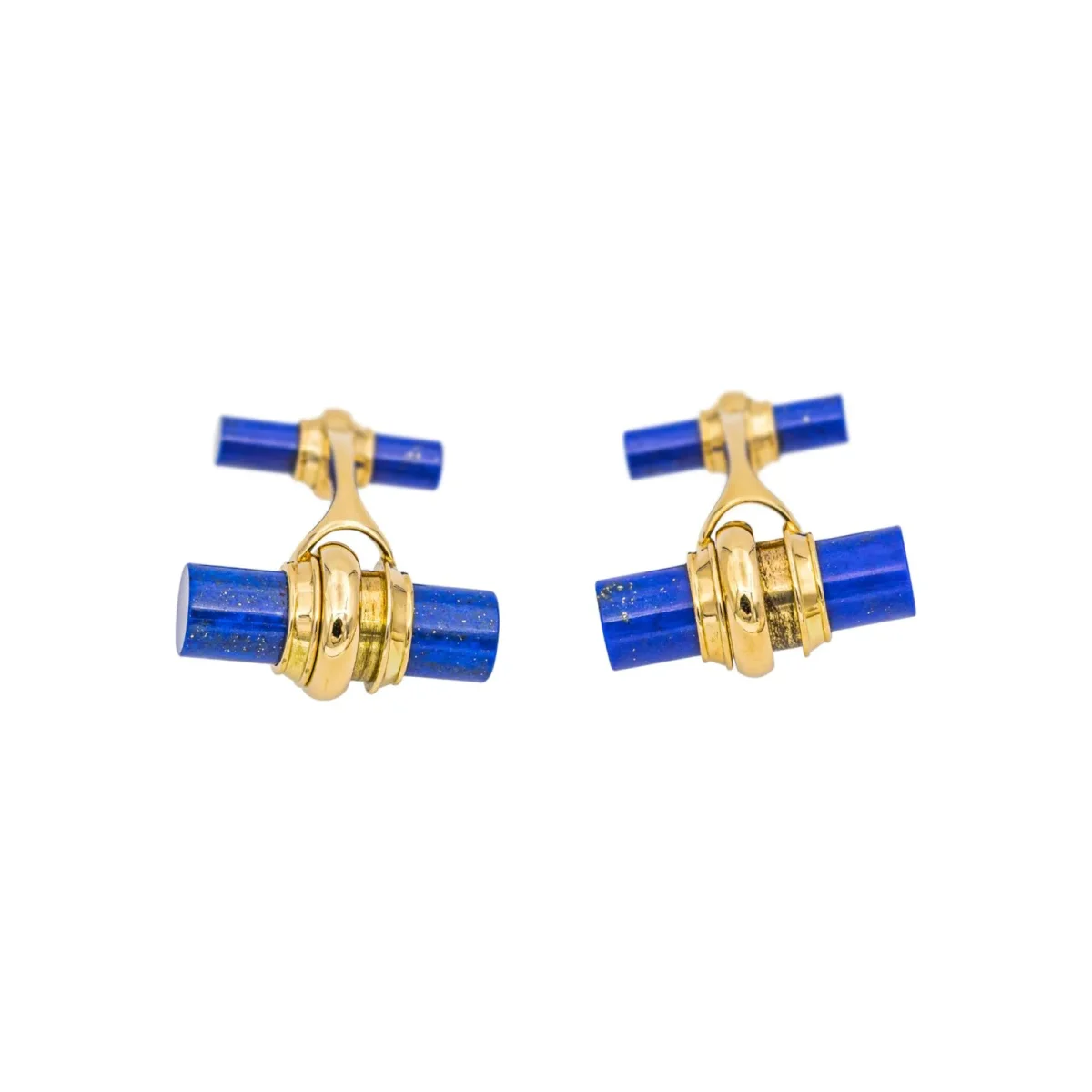 Piaget Boutons de manchette Or jaune Lapis lazuli – Image 2
