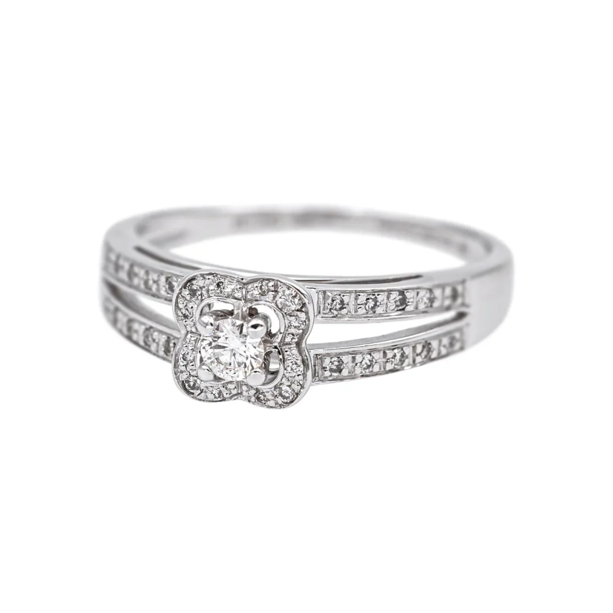 Mauboussin Bague Chance of love Or blanc Diamant – Image 3