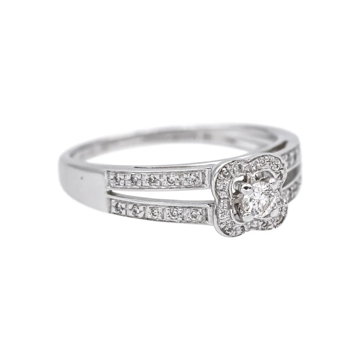 Mauboussin Bague Chance of love Or blanc Diamant – Image 6