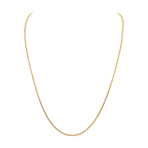 Collier Maille forçat Or rose