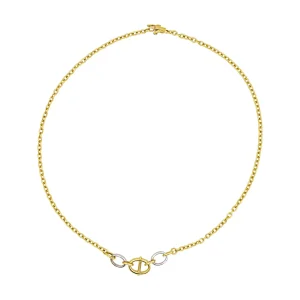 Cartier Collier Etrier Or jaune, Or blanc