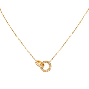 Cartier Collier Love Or rose Diamant