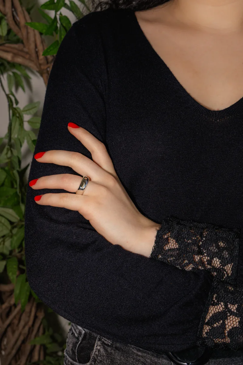 Tiffany & co Bague Carrée Argent – Image 3