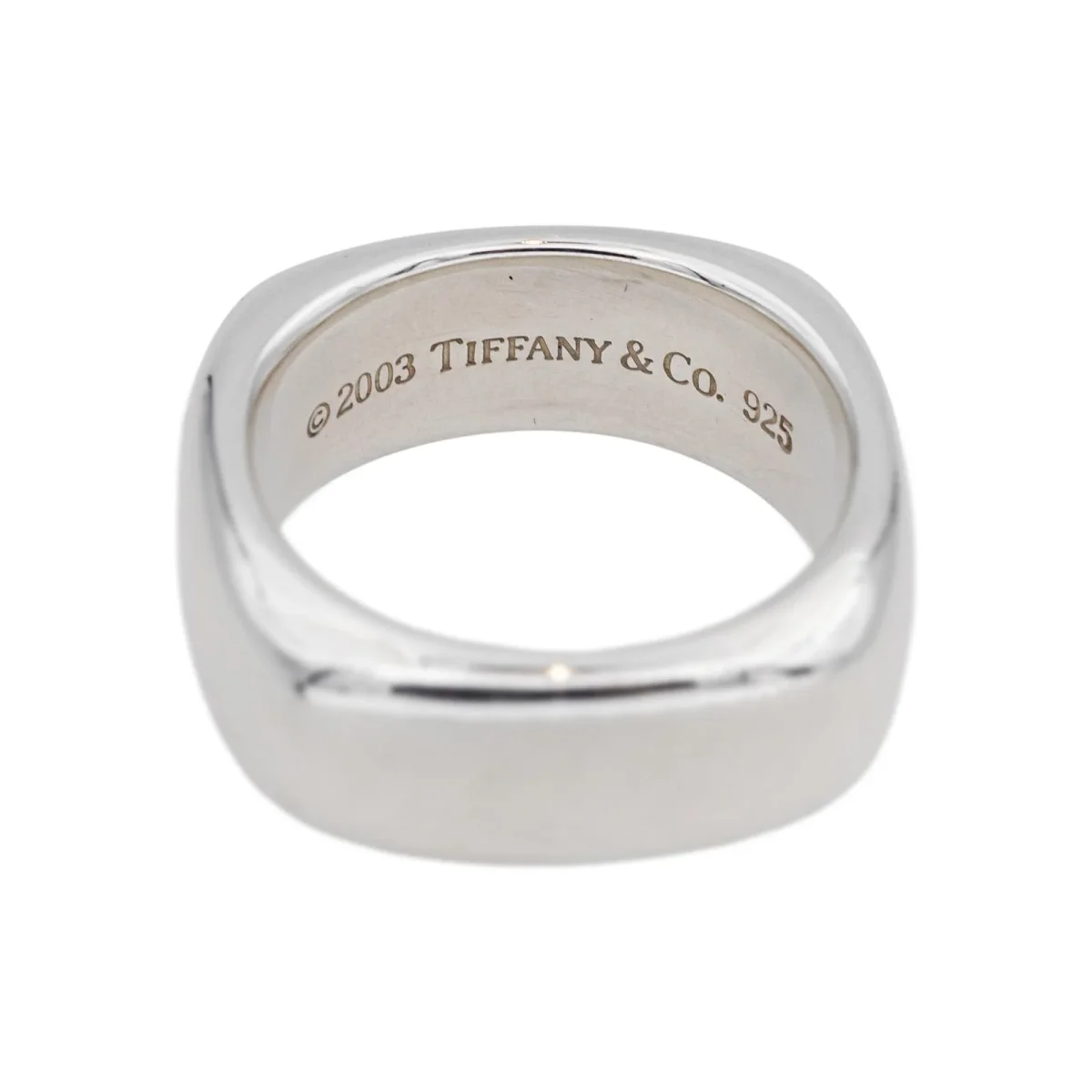Tiffany & co Bague Carrée Argent – Image 8