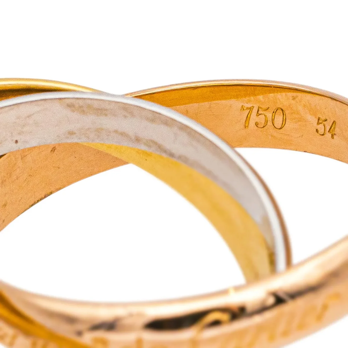 Cartier Bague Trinity Or rose, Or jaune, Or blanc – Image 6