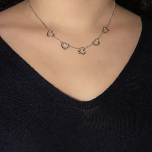 Tiffany & co Collier  Argent