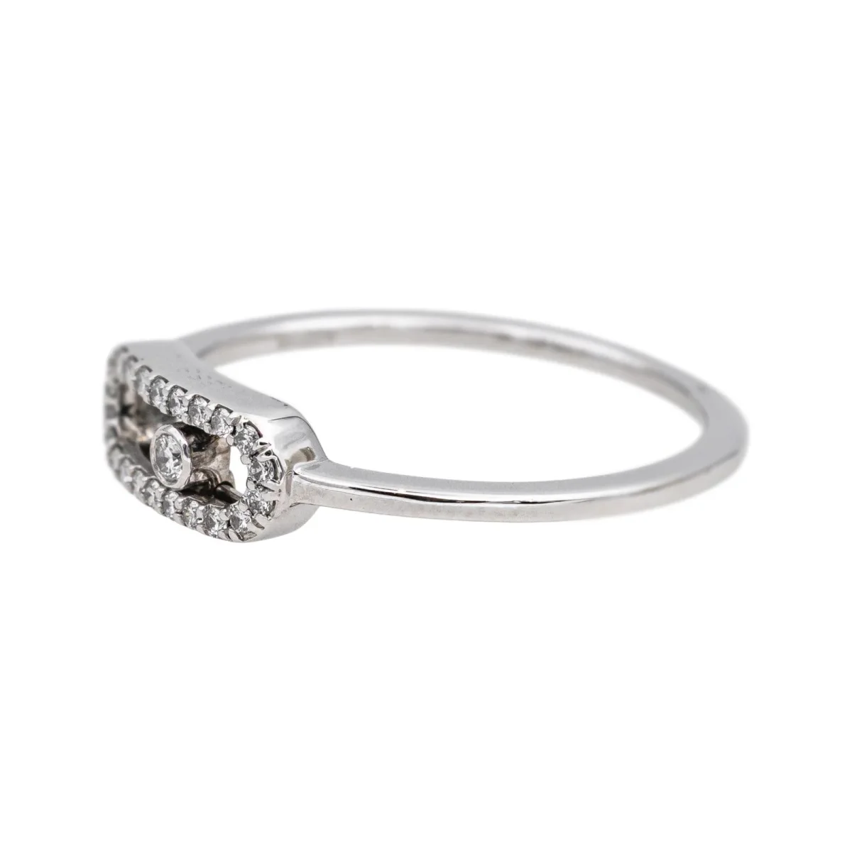 Messika Bague Move uno Or blanc Diamant – Image 5