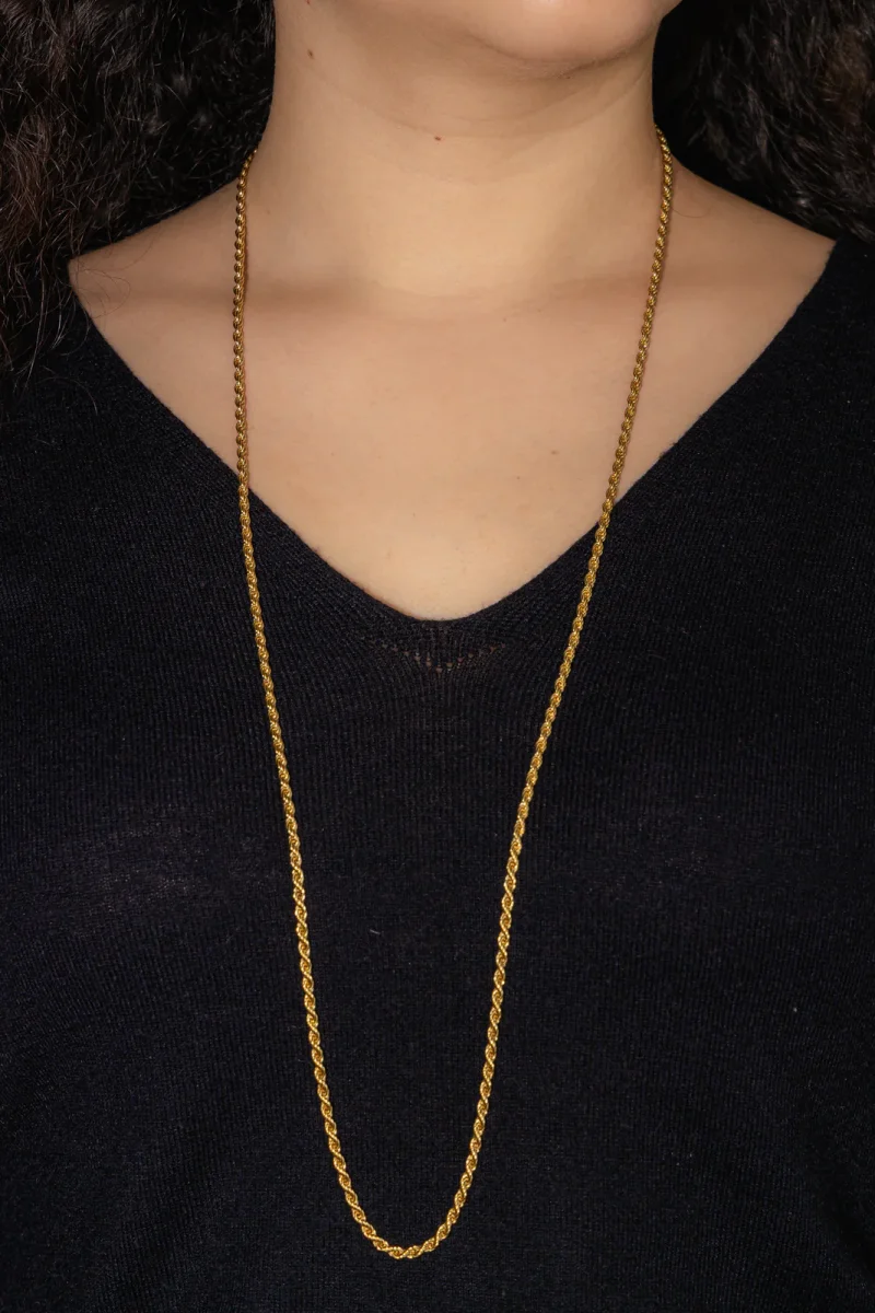 Collier Sautoir Or jaune – Image 3