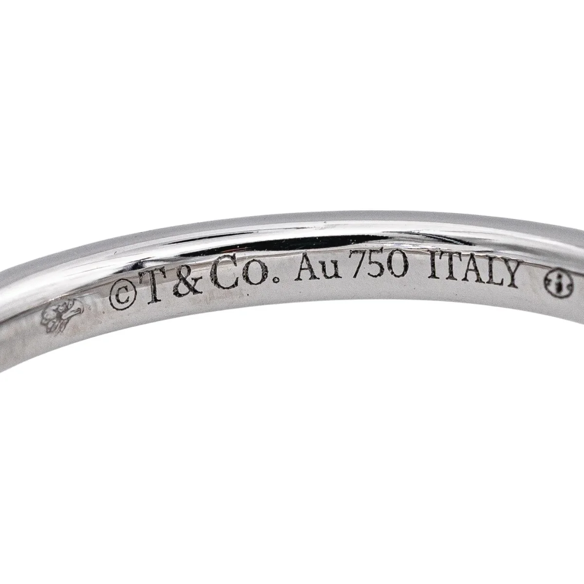 Tiffany & co Bague T Or blanc Diamant – Image 9